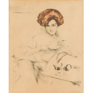 Otto Goetze (1868 Leipzig - 1945), Bildnis einer Dame