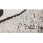 Joan Miro (1893 Barcelona - 1983 Palma de Mallorca), Variation über ein Thema ohne Titel, 1962