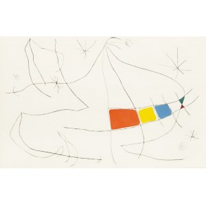 Joan Miro (1893 Barcelona - 1983 Palma de Mallorca), L'issue dérobée I, 1974