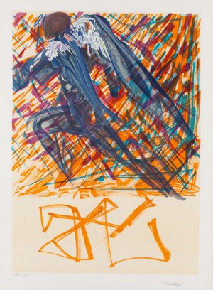 Salvador Dalí (1904 Figueres - 1989 Figueres), Angels in Flight - Archangel z cyklu 