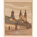 Stefan Filipkiewicz (1879 Tarnów - 1944 Mauthausen-Gusen), Kościół św. Andrzeja z teki 