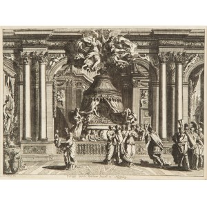 Melchior Küsel (1626 Augsburg - 1684 Augsburg), Scena pałacowa