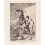 Francisco Goya (1746 Fuendetodos - 1828 Bordeaux), Ensayos z cyklu 