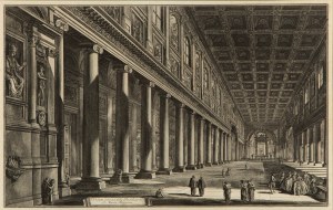 Giovanni Battista Piranesi (1720 Mogliano Veneto - 1778 Rzym), Santa Maria Maggiore z cyklu 