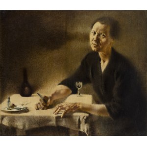 Jan Gotard (1898 Warsaw - 1943 Warsaw), Znachorka, 1930s.