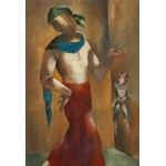 Eugene Zak (1884 Mohylno, Belarus - 1926 Paris), Woman and Cobra, 1924