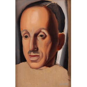 Tamara Łempicka (1895 Moskwa - 1980 Cuernavaca, Meksyk), Portret króla Hiszpanii Alfonsa XIII, około 1934