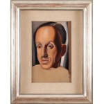 Tamara Lempicka (1895 Moskau - 1980 Cuernavaca, Mexiko), Porträt von König Alfonso XIII. von Spanien, ca. 1934