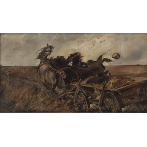 Kazimierz Sichulski (1879 Lviv - 1942 Lviv), On the Steppe (Four), 1906