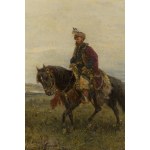 Ludwik Gędłek (1847 Kraków - 1904 Wiedeń), Przemarsz wojska przez step