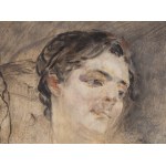 Jacek Malczewski (1854 Radom - 1929 Krakau), Porträtstudie von Maria Sozańska