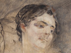 Jacek Malczewski (1854 Radom - 1929 Kraków), Studium portretowe Marii Sozańskiej