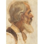 Teodor Axentowicz (1859 Brasov - 1938 Krakau), Porträt eines Huzulen