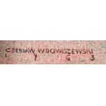 Czesław Wdowiszewski (1904 Kulebki, Rusko - 1982 Varšava), Květiny v porcelánové váze, 1963