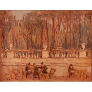 Benn Bencion Rabinowicz (1905 Bialystok - 1989 Paris), Afternoon in the Luxembourg Garden in Paris