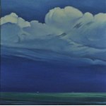 Monika Knoblauch-Kwapińska, Niebieski pejzaż z chmurami