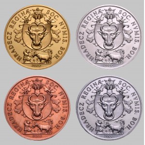 Medaile - numismatické, ČNS pob. Hradec Králové, Sada medailí - Jan IV. z Pernštejna 2022