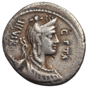Hosidia, Caius Hosidius C.F.Geta 68 př.Kr., denár 68 př. Kr.