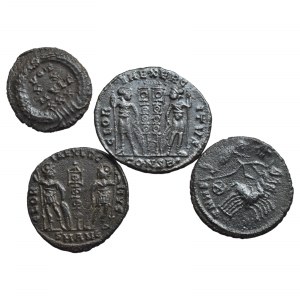 Gratianus 367-383, konvolut bronzů (AE3