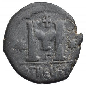 Justinian I. 527-565, AE follis