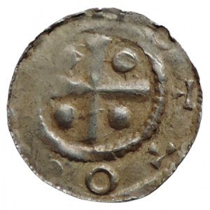 Mohuč, Otto I./II. 962-973-983, denár Dbg. 778