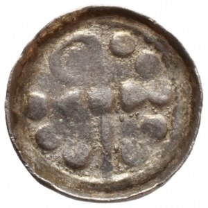 Sasko, anonym, 1050-1100, Denár (křížový fenik)