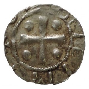 Špýr, Otto I./II. 962-983, denár Dbg. 825