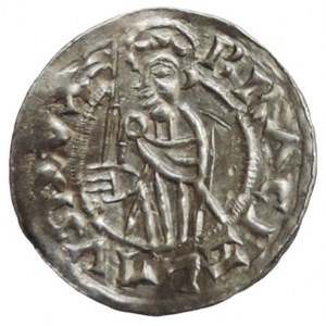 Břetislav I. 1034-1055, denár Cach 317