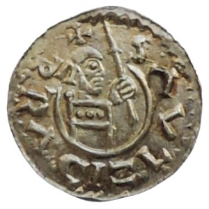 Břetislav II. 1092-1100, denár Cach 388e
