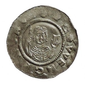 Vladislav I. 1109-1118, 1120-1125, denár Cach 543