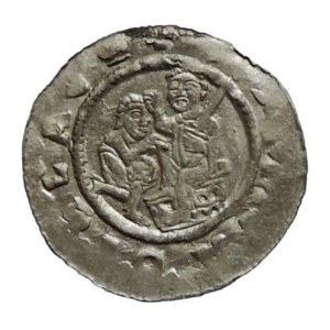 Vladislav I. 1109-1118, 1120-1125, denár Cach 543