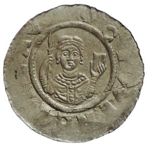 Vladislav I. 1109-1118, 1120-1125, denár Cach 543