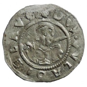 Vladislav I. 1109-1118, 1120-1125, denár Cach 544