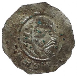 Vladislav II. 1140-1172, denár Cach 556