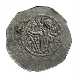 Vladislav II. 1140-1172, denár Cach 587 nep.ned.