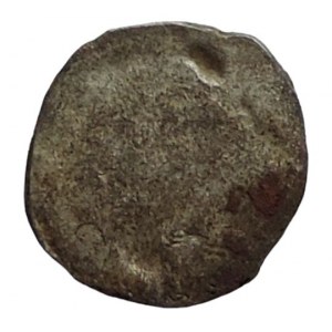 Jiří z Poděbrad 1458-1471, peníz se lvem v jemném perlovci