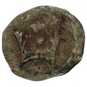 Zhořelec - město, po r. 1450, půlhaléř minuskula g/koruna