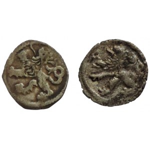 Vladislav Jagellonský 1471-1516, peníz dvoustranný W/český lev
