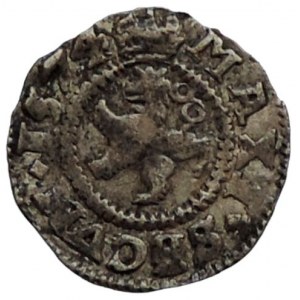Maxmilián II. 1564-1576, bílý peníz 1574 Praha-Harder