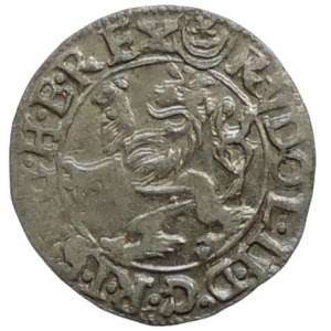 Rudolf II. 1576-1611, malý groš 1587 Jáchymov-Hofmann