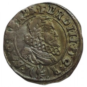 Ferdinand II. 1619-1637, 3 krejcar 1624 Jáchymov-Steinmüller