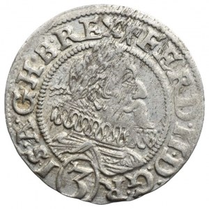 Ferdinand II. 1619-1637, 3 krejcar 1628 HR Vratislav-Riedel