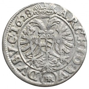Ferdinand II. 1619-1637, 3 krejcar 1628 HR Vratislav-Riedel