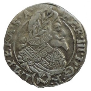 Ferdinand III. 1637-1657, 3 krejcar 1641 Kutná Hora-Geronis