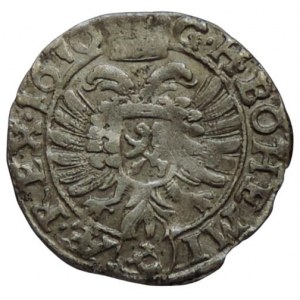 Leopold I. 1657-1705, 3 krejcar 1670 Kutná Hora-Hackl