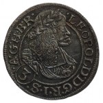 Leopold I. 1657-1705, 3 krejcar 1670 SHS Vratislav-Hammerschmidt