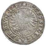 Lehnice-Břeh, Jiří, Ludvík a Christian 1653-1663, 3 krejcar 1657 EW Břeh-Weiss