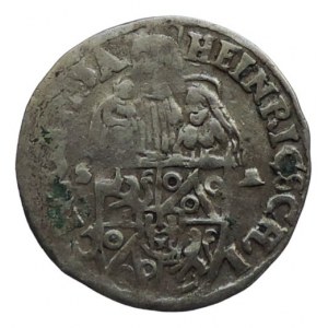 Šlik Jindřich 1612-1650, 3 krejcar 1630 Norimberk-Löw