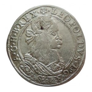 Leopold I. 1657-1705, XV krejcar 1663 Graz