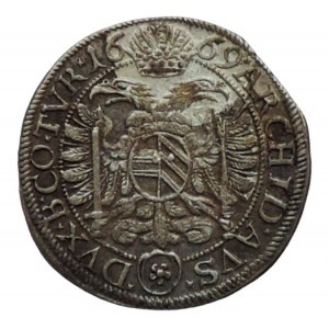 Leopold I. 1657-1705, 3 krejcar 1669 Vídeň-Faber